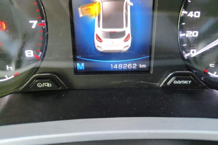 Used Geely Auto Emgrand GS 2019 1.4T Manual Ya Odometer Close Up
