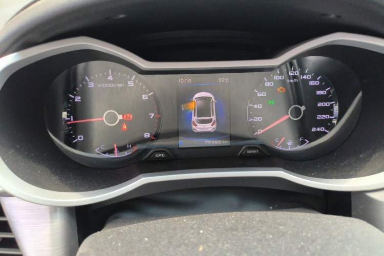 Used Geely Auto Emgrand GS 2019 1.4T CVT Active Instrument Cluster
