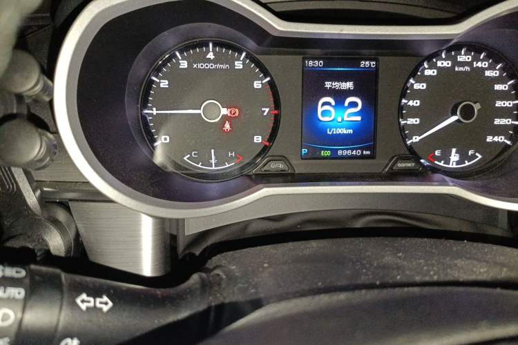 Used Geely Auto Emgrand GS 2019 1.5TD DCT Active 260T Odometer Close Up