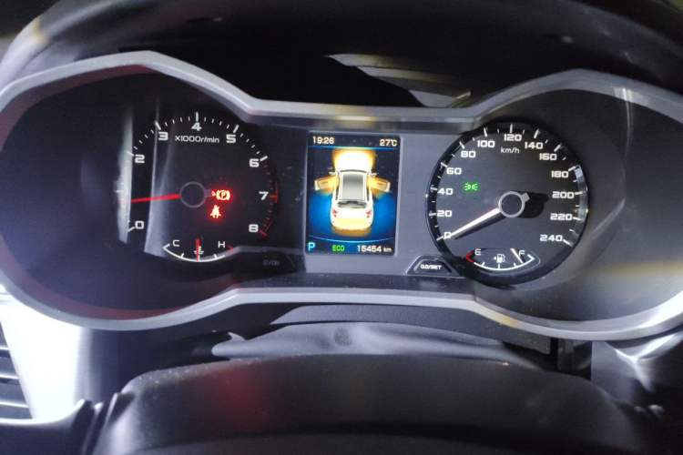 Used Geely Auto Emgrand GS 2019 1.4T CVT Edition Odometer Close Up
