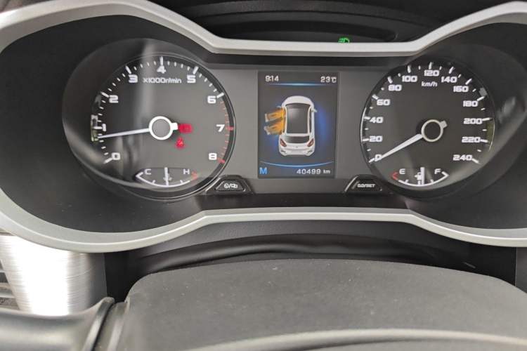 Used Geely Auto Emgrand GS 2019 1.4T Manual Ya Odometer Close Up