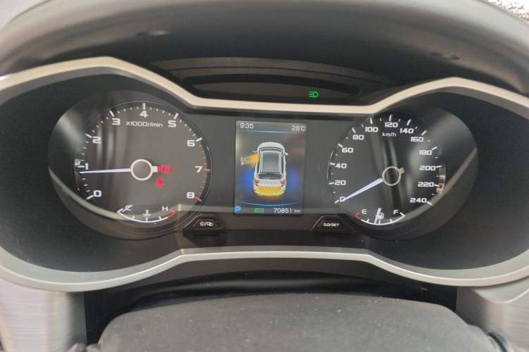 Used Geely Auto Emgrand GS 2019 1.4T CVT Active Instrument Cluster