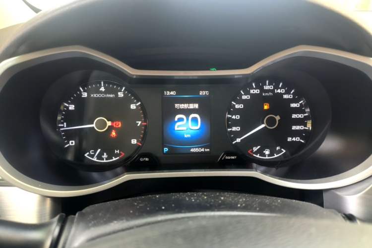 Used Geely Auto Emgrand GS 2019 1.4T CVT Edition Instrument Cluster