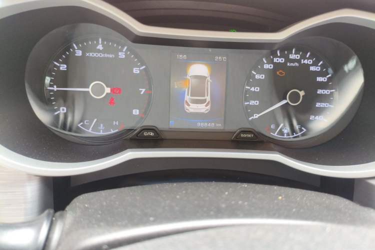 Used Geely Auto Emgrand GS 2019 1.5TD DCT Active 260T Odometer Close Up