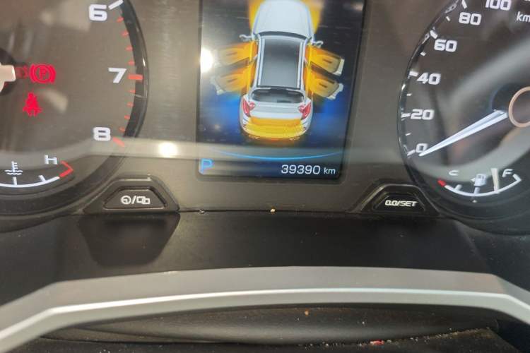 Used Geely Auto Emgrand GS 2019 1.4T CVT Edition Odometer Close Up