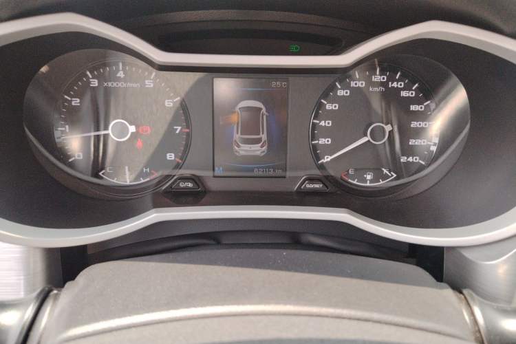 Used Geely Auto Emgrand GS 2019 1.4T Manual Ya Odometer Close Up