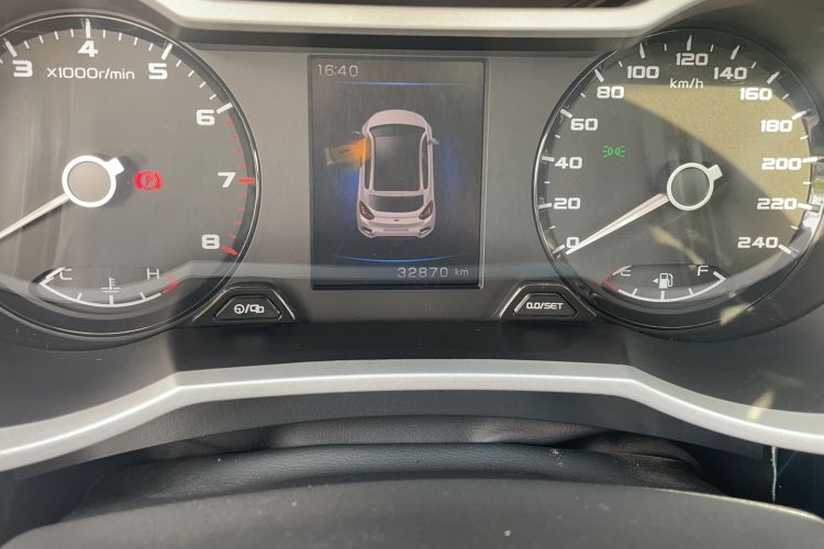 Used Geely Auto Emgrand GS 2019 1.5TD DCT Active Pro 260T Odometer Close Up