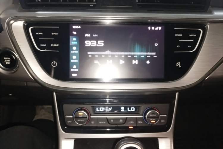 Used Geely Auto Emgrand GS 2019 1.4T CVT Active Audio And AC Panel