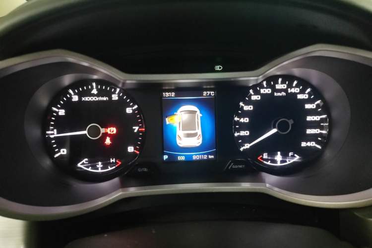 Used Geely Auto Emgrand GS 2019 1.4T CVT Active Instrument Cluster
