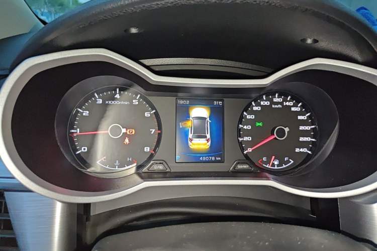 Used Geely Auto Emgrand GS 2019 1.4T CVT Edition Instrument Cluster