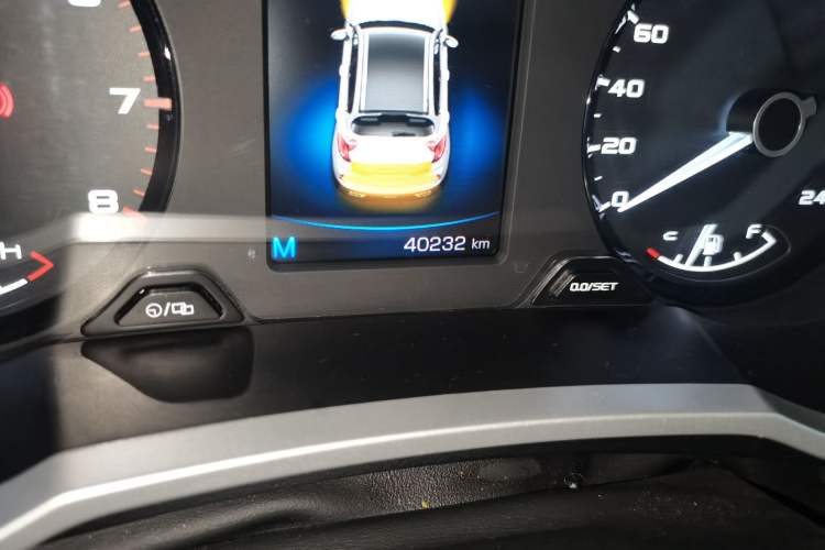 Used Geely Auto Emgrand GS 2019 1.4T Manual Ya Odometer Close Up