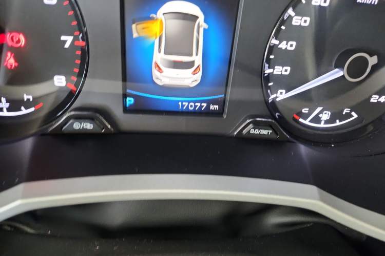 Used Geely Auto Emgrand GS 2019 1.4T CVT Edition Odometer Close Up