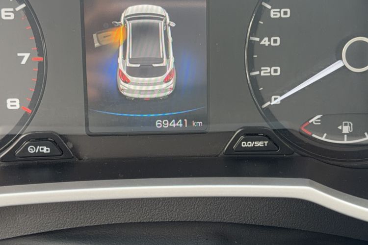 Used Geely Auto Emgrand GS 2019 1.4T CVT Edition Odometer Close Up