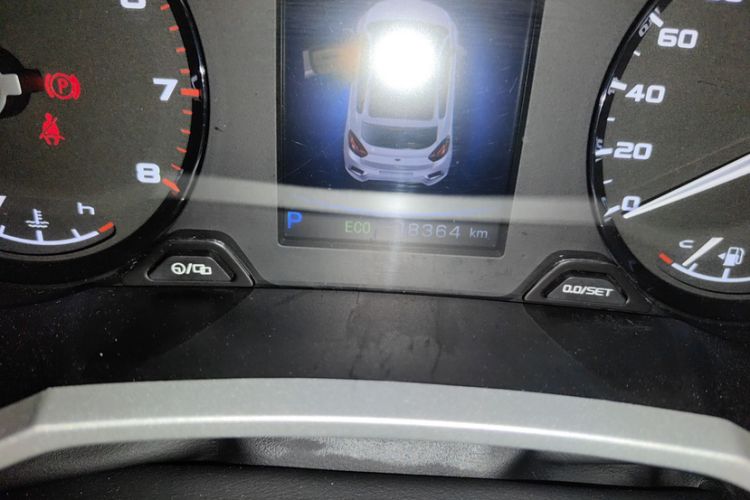 Used Geely Auto Emgrand GS 2019 1.4T CVT Edition Odometer Close Up