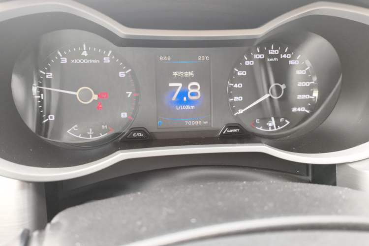 Used Geely Auto Emgrand GS 2019 1.5TD DCT Active 260T Odometer Close Up
