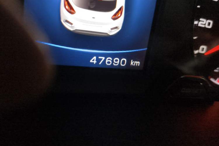 Used Geely Auto Emgrand GS 2019 1.5TD DCT Active 260T Odometer Close Up