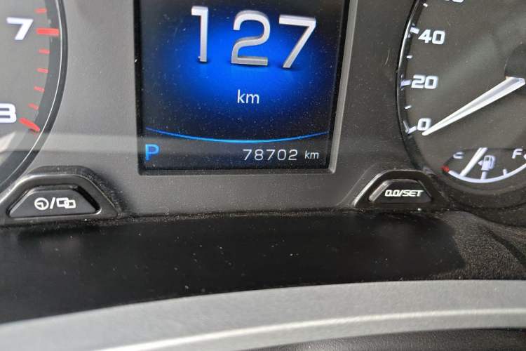 Used Geely Auto Emgrand GS 2019 1.4T CVT Edition Odometer Close Up