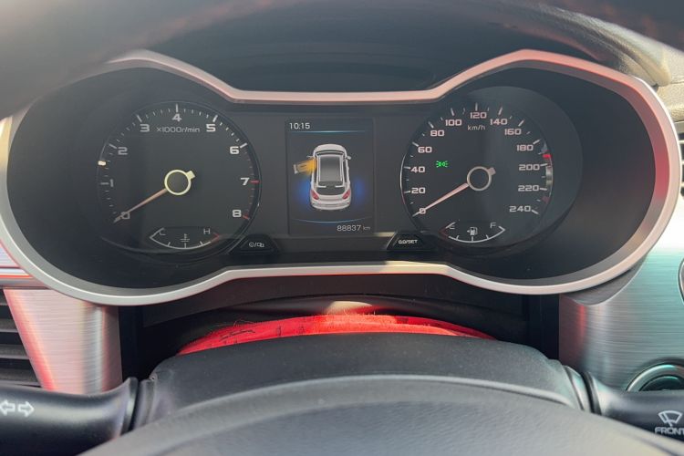 Used Geely Auto Emgrand GS 2019 1.4T CVT Edition Odometer Close Up