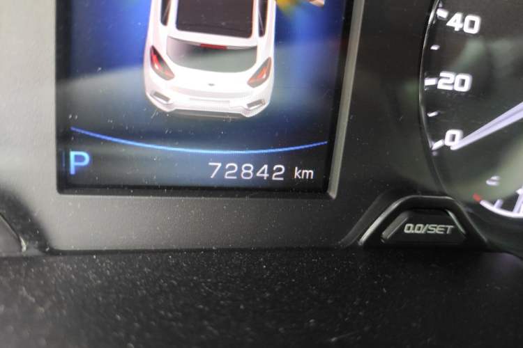 Used Geely Auto Emgrand GS 2019 1.4T CVT Active Odometer Close Up