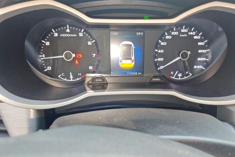 Used Geely Auto Emgrand GS 2019 1.4T CVT Edition Odometer Close Up