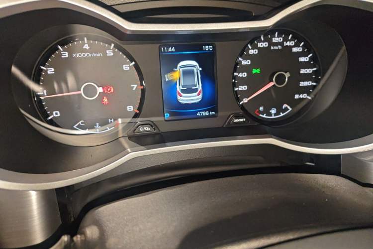 Used Geely Auto Emgrand GS 2019 1.4T CVT Edition Odometer Close Up