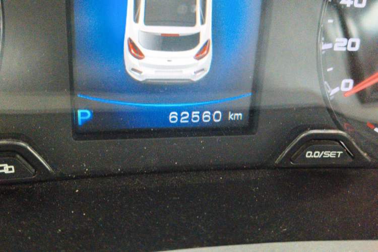 Used Geely Auto Emgrand GS 2019 1.4T CVT Edition Odometer Close Up