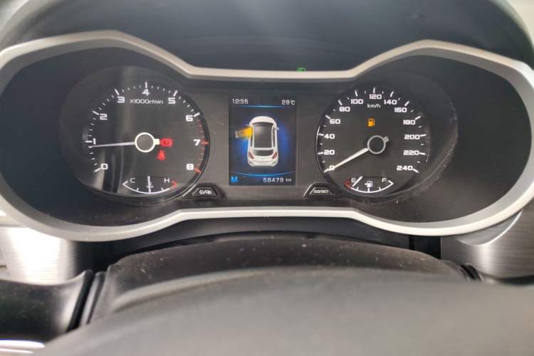 Used Geely Auto Emgrand GS 2019 1.4T Manual Ya Odometer Close Up