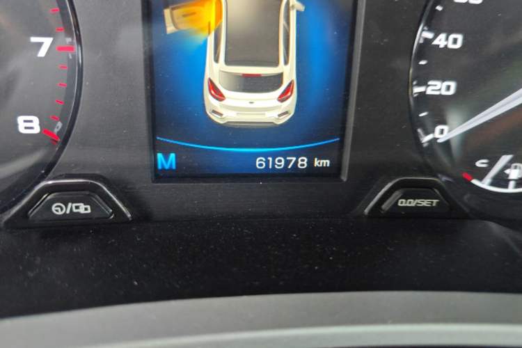 Used Geely Auto Emgrand GS 2019 1.4T Manual Ya Odometer Close Up