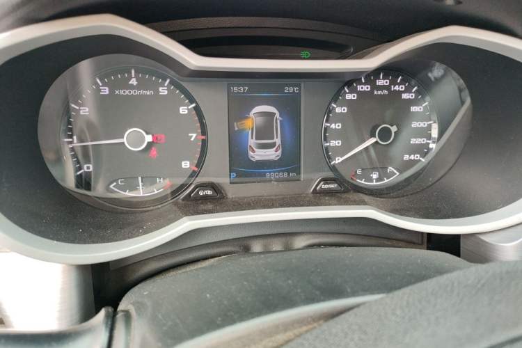 Used Geely Auto Emgrand GS 2019 1.4T CVT Active Odometer Close Up