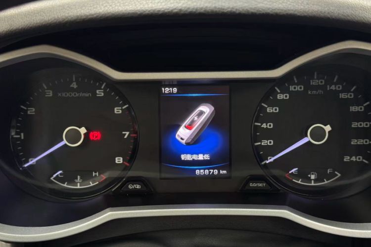 Used Geely Auto Emgrand GS 2019 1.5TD DCT Active Pro 260T Odometer Close Up