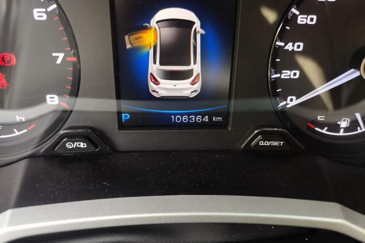 Used Geely Auto Emgrand GS 2019 1.4T CVT Edition Odometer Close Up