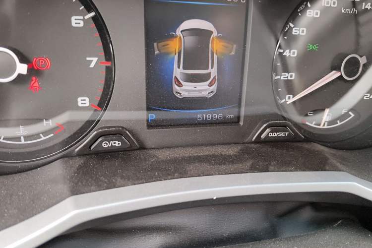 Used Geely Auto Emgrand GS 2019 1.5TD DCT Active 260T Odometer Close Up