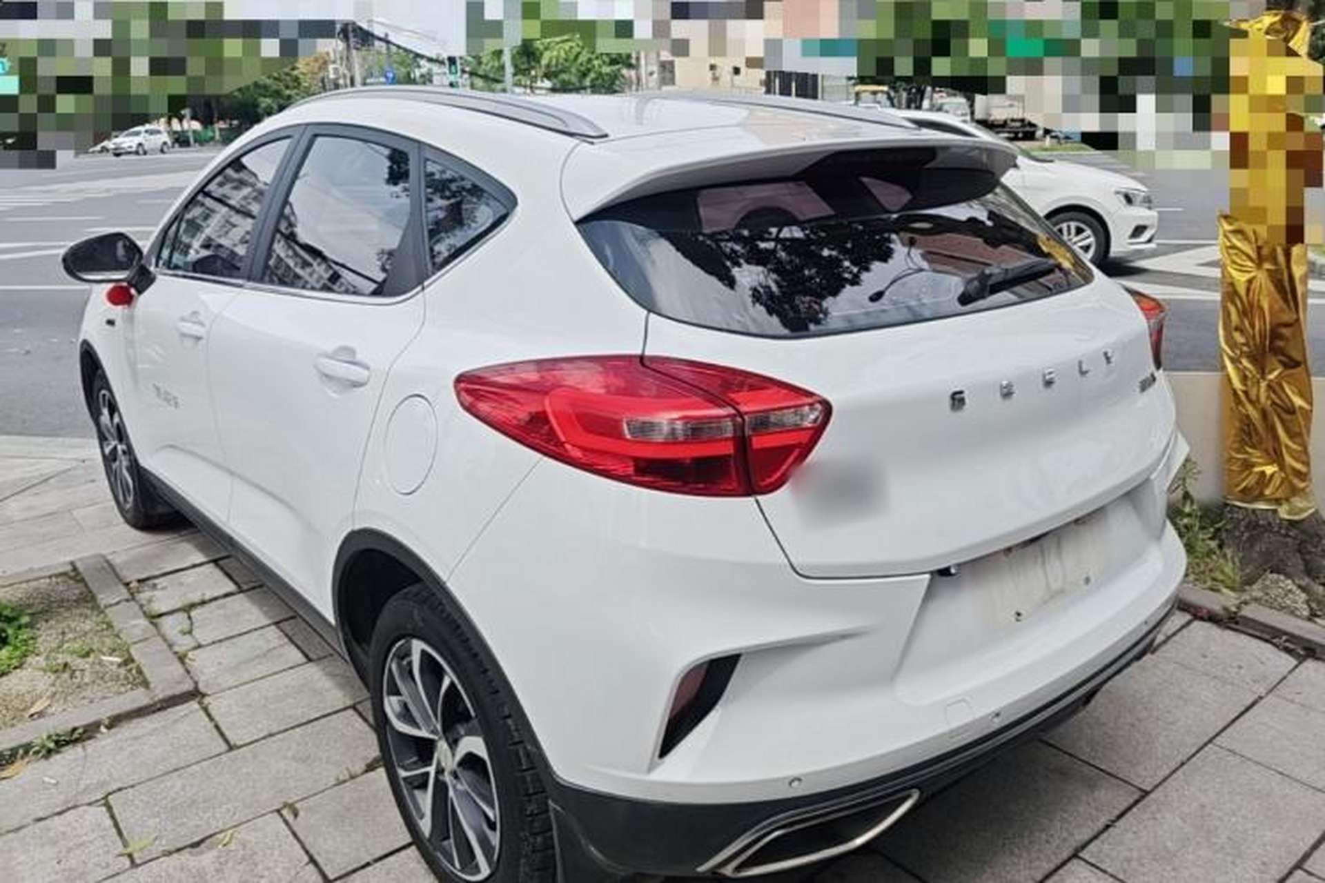 Used Geely Auto Emgrand GS 2019 1.4T CVT Edition Rear Left 45 Deg