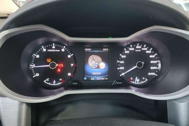 Used Geely Auto Emgrand GS 2019 1.4T CVT Active Instrument Cluster