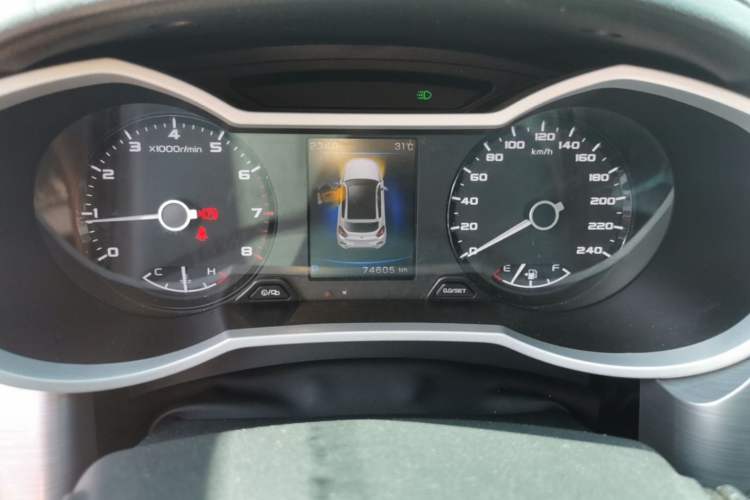 Used Geely Auto Emgrand GS 2019 1.4T CVT Active Instrument Cluster