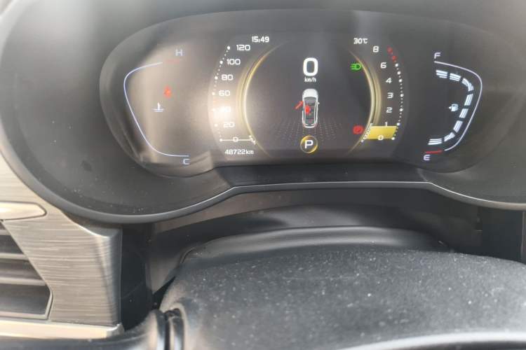Used Geely Auto Emgrand GS 2020 1.4T CVT Ya Odometer Close Up