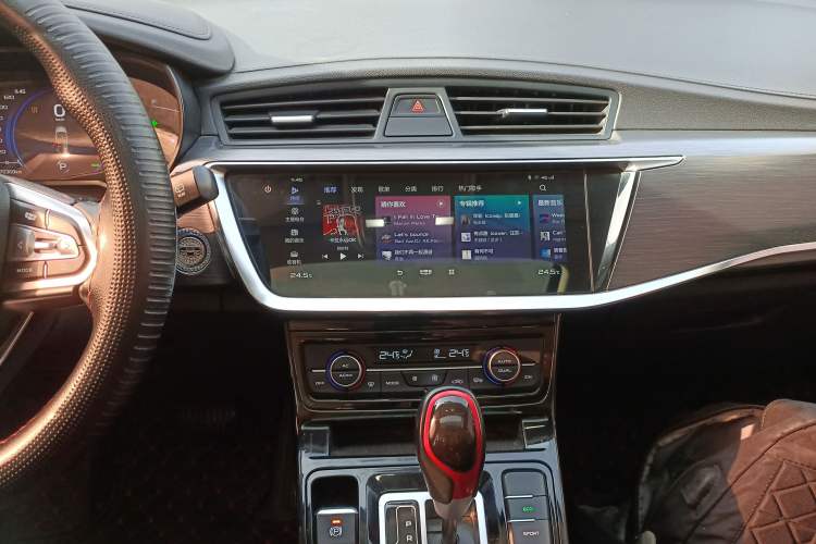 Used Geely Auto Emgrand GS 2020 1.4T CVT Ya Audio And AC Panel