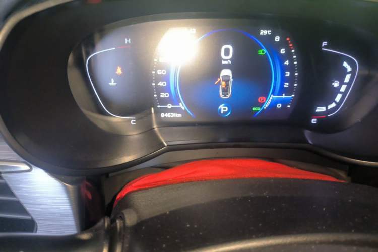 Used Geely Auto Emgrand GS 2020 1.4T CVT Active Odometer Close Up
