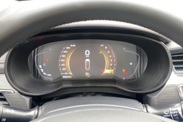 Used Geely Auto Emgrand GS 2020 1.4T CVT Ya Odometer Close Up