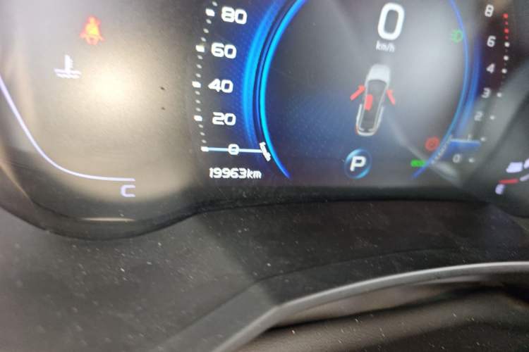Used Geely Auto Emgrand GS 2020 1.4T CVT Ya Odometer Close Up
