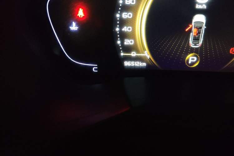 Used Geely Auto Emgrand GS 2020 1.4T CVT Ya Odometer Close Up