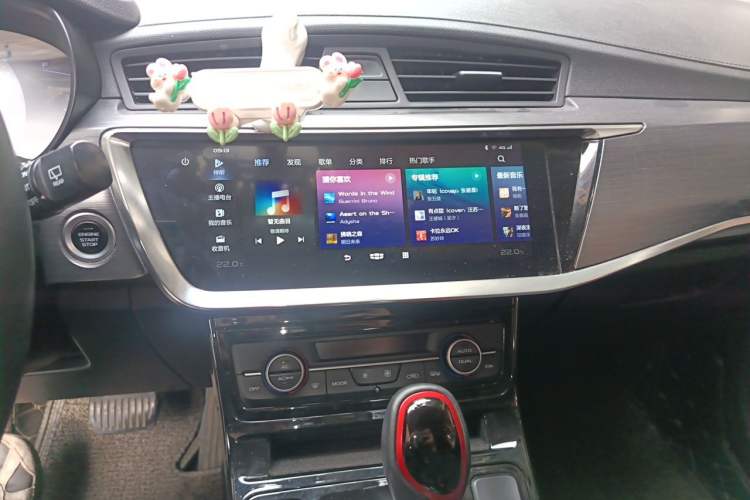 Used Geely Auto Emgrand GS 2020 1.4T CVT Ya Audio And AC Panel