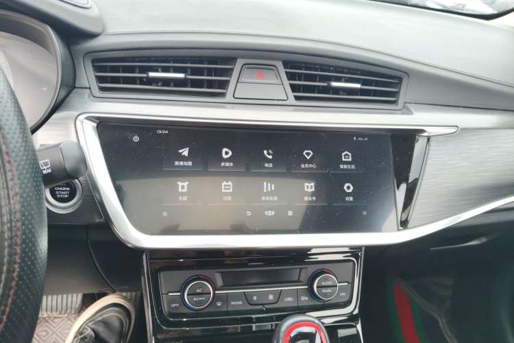 Used Geely Auto Emgrand GS 2020 1.4T CVT Ya Audio And AC Panel