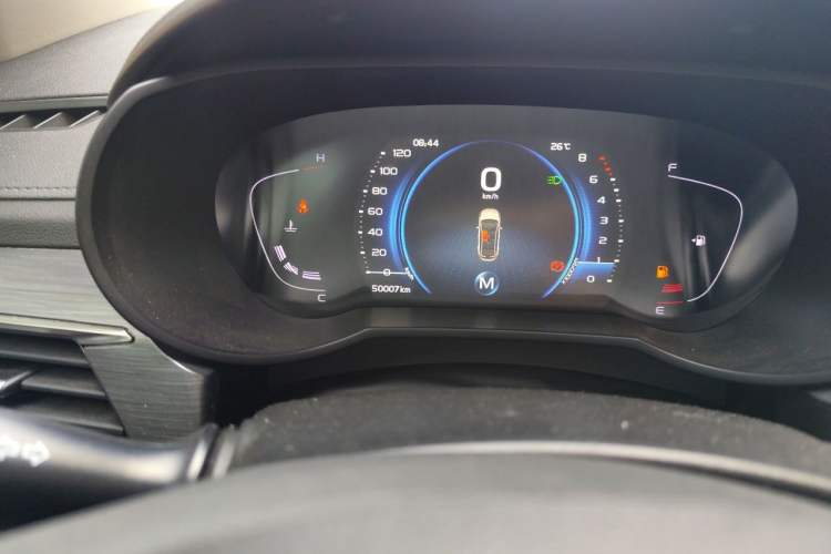 Used Geely Auto Emgrand GS 2020 1.4T Manual Ya Odometer Close Up