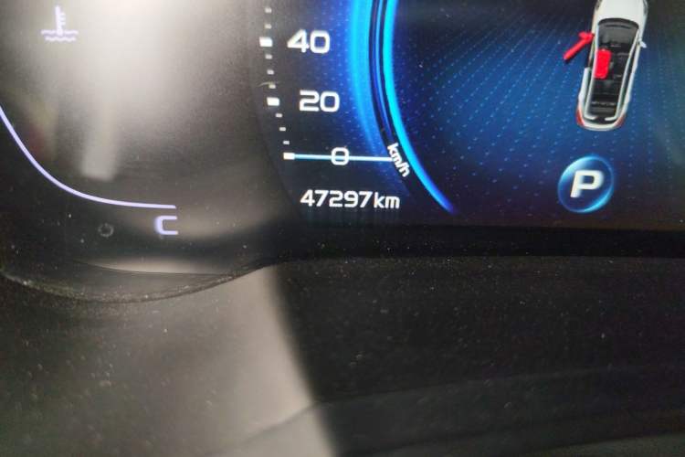 Used Geely Auto Emgrand GS 2020 1.4T CVT Ya Odometer Close Up