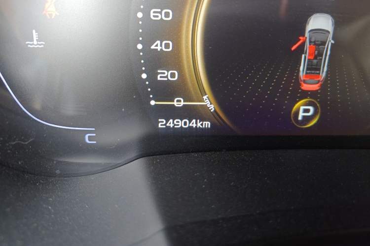 Used Geely Auto Emgrand GS 2020 1.4T CVT Ya Odometer Close Up