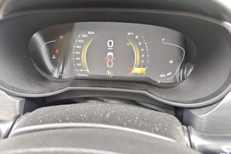 Used Geely Auto Emgrand GS 2020 1.4T CVT Ya Odometer Close Up