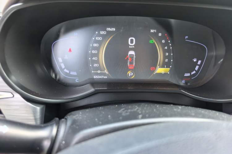 Used Geely Auto Emgrand GS 2020 1.4T CVT Ya Odometer Close Up