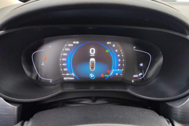 Used Geely Auto Emgrand GS 2020 1.4T CVT Ya Odometer Close Up