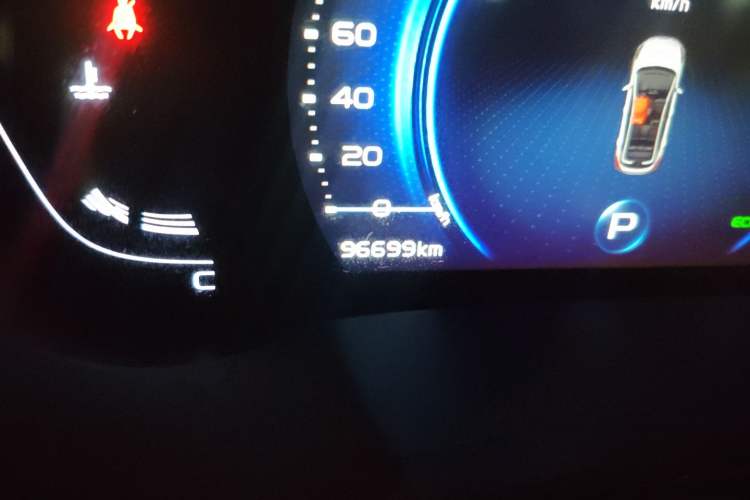 Used Geely Auto Emgrand GS 2020 1.5TD DCT Dynamic Pro 260T Odometer Close Up